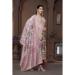 Picture of Bewitching Cotton Rosy Brown Straight Cut Salwar Kameez