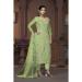 Picture of Cotton Dark Sea Green Straight Cut Salwar Kameez