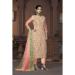 Picture of Gorgeous Cotton Rosy Brown Straight Cut Salwar Kameez