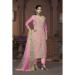 Picture of Bewitching Cotton Light Pink Straight Cut Salwar Kameez