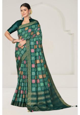 Picture of Fascinating Silk Dark Slate Grey Saree