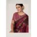 Picture of Fine Silk Maroon Saree