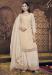 Picture of Bewitching Chiffon Tan Straight Cut Salwar Kameez