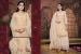 Picture of Bewitching Chiffon Tan Straight Cut Salwar Kameez