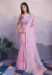 Picture of Shapely Chiffon Thistle Saree