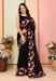 Picture of Splendid Silk & Organza Black Saree