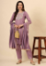 Picture of Sublime Silk Rosy Brown Readymade Salwar Kameez