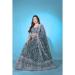 Picture of Amazing Net Slate Grey Lehenga Choli