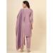 Picture of Gorgeous Silk Plum Readymade Salwar Kameez