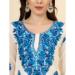 Picture of Graceful Georgette Cadet Blue Readymade Salwar Kameez