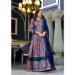 Picture of Elegant Silk Dim Gray Readymade Gown