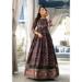 Picture of Beautiful Silk Dark Slate Grey Readymade Gown