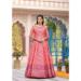 Picture of Enticing Silk Pale Violet Red Readymade Gown