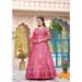 Picture of Graceful Silk Indian Red Readymade Gown