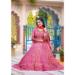 Picture of Graceful Silk Indian Red Readymade Gown