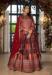 Picture of Splendid Satin Maroon Readymade Lehenga Choli