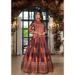 Picture of Splendid Satin Maroon Readymade Lehenga Choli