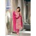 Picture of Georgette & Silk Pale Violet Red Readymade Salwar Kameez