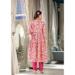 Picture of Georgette & Silk Pale Violet Red Readymade Salwar Kameez