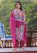 Picture of Georgette & Silk Slate Grey Readymade Salwar Kameez