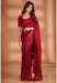 Picture of Enticing Georgette Fire Brick Saree