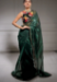 Picture of Exquisite Crepe & Silk Sea Green Saree