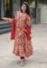 Picture of Amazing Cotton Indian Red Readymade Salwar Kameez