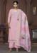 Picture of Chiffon & Organza Thistle Straight Cut Salwar Kameez