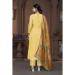 Picture of Chiffon Burly Wood Straight Cut Salwar Kameez