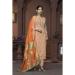 Picture of Chiffon Burly Wood Straight Cut Salwar Kameez