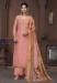 Picture of Chiffon Indian Red Straight Cut Salwar Kameez