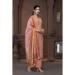 Picture of Chiffon Indian Red Straight Cut Salwar Kameez