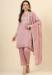 Picture of Well Formed Silk Rosy Brown Readymade Salwar Kameez