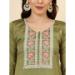 Picture of Radiant Silk Dark Khaki Readymade Salwar Kameez