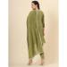 Picture of Radiant Silk Dark Khaki Readymade Salwar Kameez