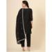 Picture of Graceful Silk Black Readymade Salwar Kameez