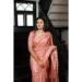 Picture of Magnificent Silk Pale Violet Red Saree