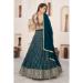 Picture of Beauteous Georgette Dark Green Lehenga Choli