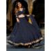 Picture of Bewitching Georgette Black Lehenga Choli