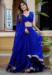 Picture of Magnificent Georgette Navy Blue Lehenga Choli