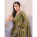 Picture of Sublime Silk Dark Olive Green Saree