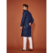 Picture of Classy Cotton Midnight Blue Kurtas