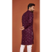 Picture of Radiant Cotton Brown Kurtas