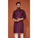 Picture of Radiant Cotton Brown Kurtas