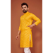 Picture of Good Looking Cotton Sandy Brown Kurtas