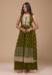 Picture of Admirable Georgette Green Straight Cut Salwar Kameez