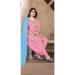 Picture of Chiffon Light Coral Straight Cut Salwar Kameez