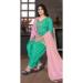 Picture of Chiffon Light Sea Green Straight Cut Salwar Kameez