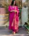 Picture of Sightly Chiffon Hot Pink Readymade Salwar Kameez