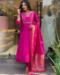 Picture of Sightly Chiffon Hot Pink Readymade Salwar Kameez